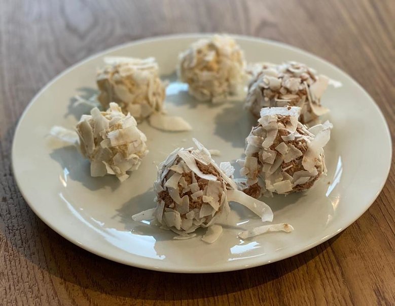 Eiwitrijke powerballs Eiwitrijke powerballs