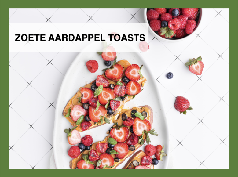 Zoete Aardappel Toasts Zoete Aardappel Toasts